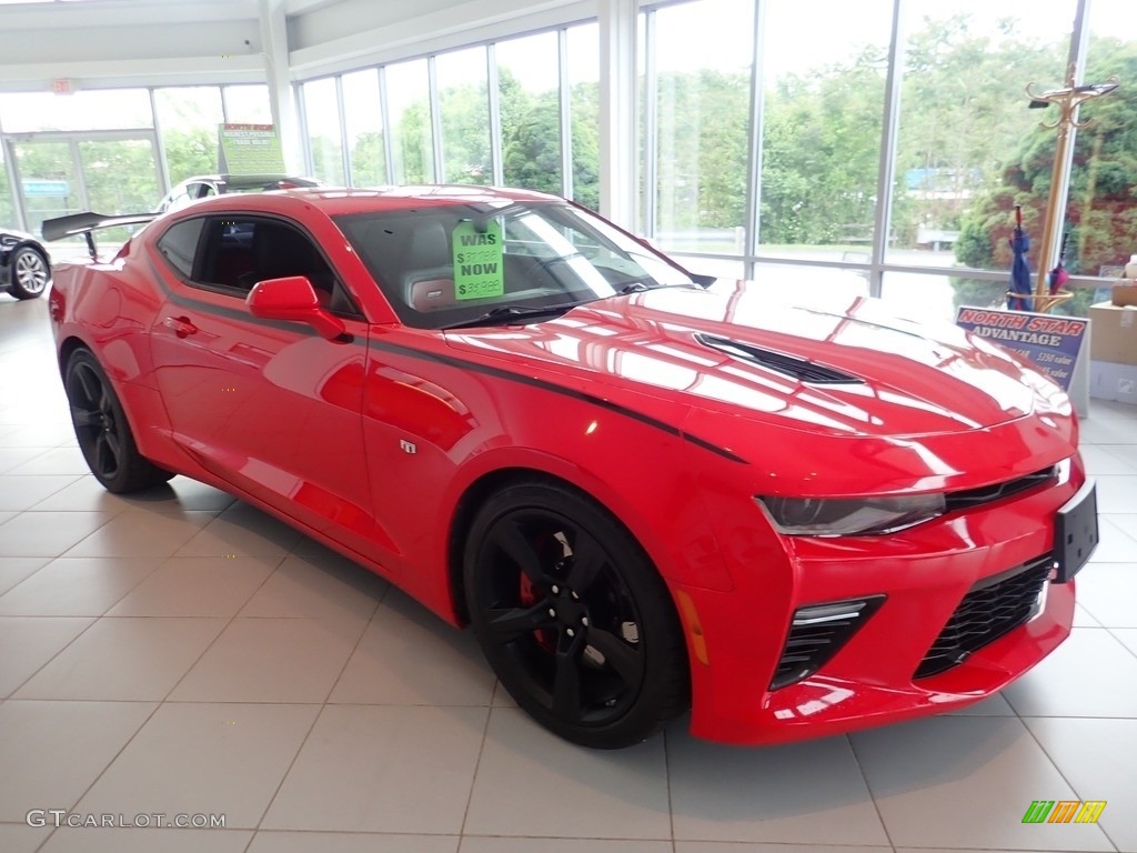 2016 Camaro SS Coupe - Red Hot / Adrenaline Red photo #13