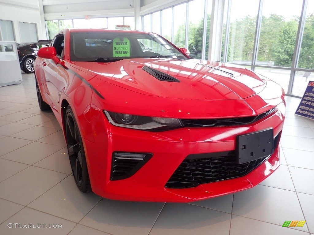 2016 Camaro SS Coupe - Red Hot / Adrenaline Red photo #14