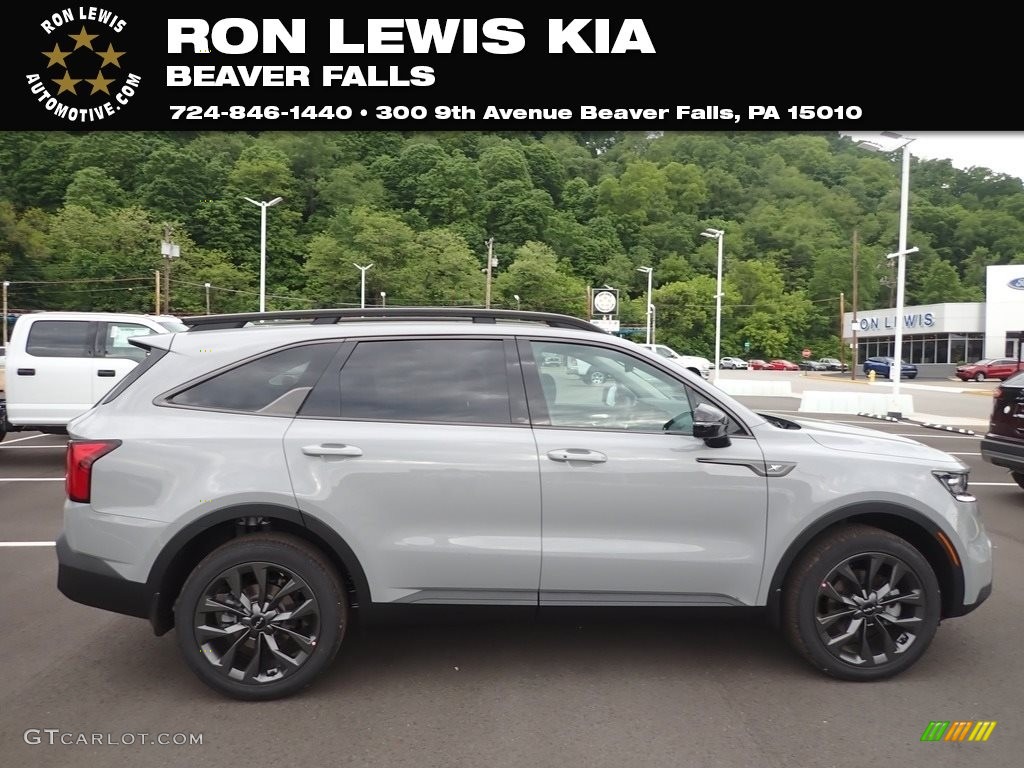 2022 Sorento X-Line SX Prestige AWD - Wolf Gray / Black photo #1