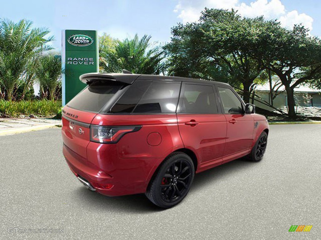 2022 Range Rover Sport SVR Carbon Edition - Firenze Red Metallic / Vintage Tan/Ebony photo #2