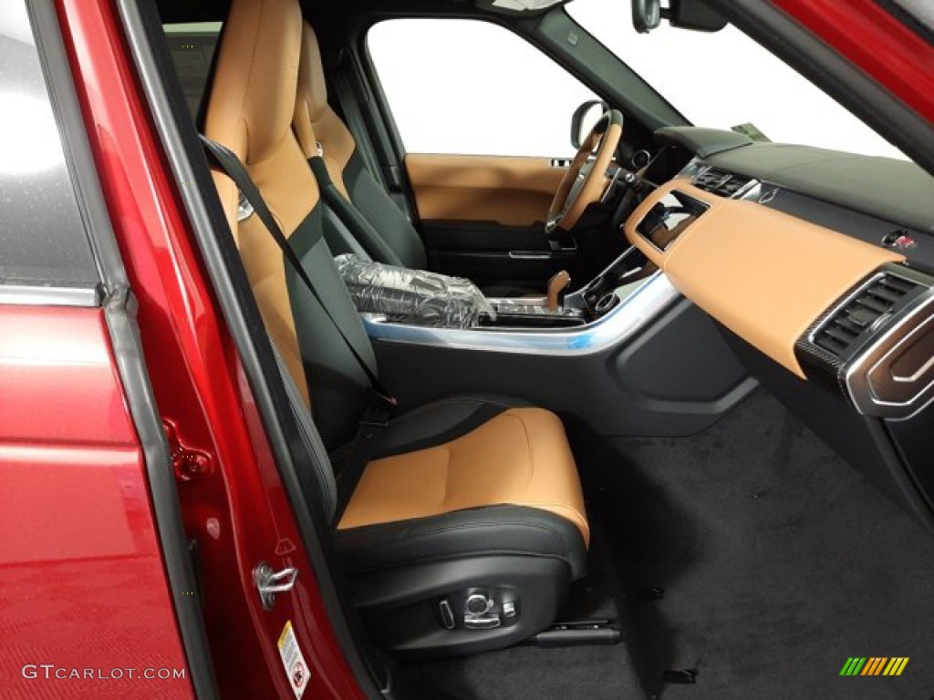 Vintage Tan/Ebony Interior 2022 Land Rover Range Rover Sport SVR Carbon Edition Photo #144308979