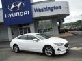 2021 Quartz White Hyundai Sonata SE  photo #2