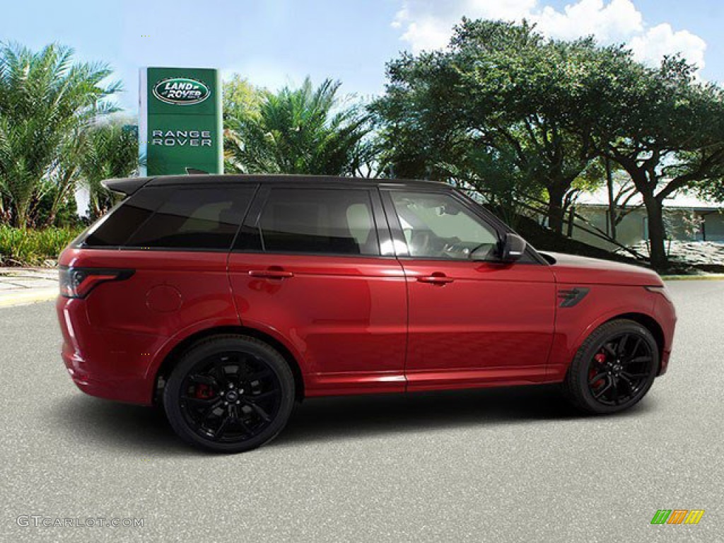 2022 Range Rover Sport SVR Carbon Edition - Firenze Red Metallic / Vintage Tan/Ebony photo #11