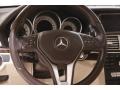 Silk Beige/Espresso Brown 2014 Mercedes-Benz E 350 4Matic Coupe Steering Wheel