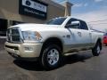 2011 Bright White Dodge Ram 2500 HD Laramie Crew Cab 4x4  photo #2