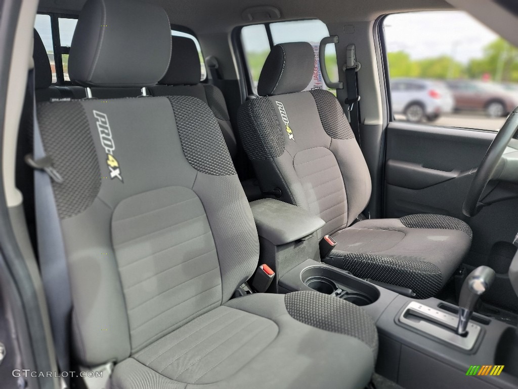 Graphite Interior 2018 Nissan Frontier Pro-4X Crew Cab 4x4 Photo #144310161