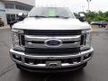 Oxford White - F250 Super Duty XLT Crew Cab 4x4 Photo No. 12