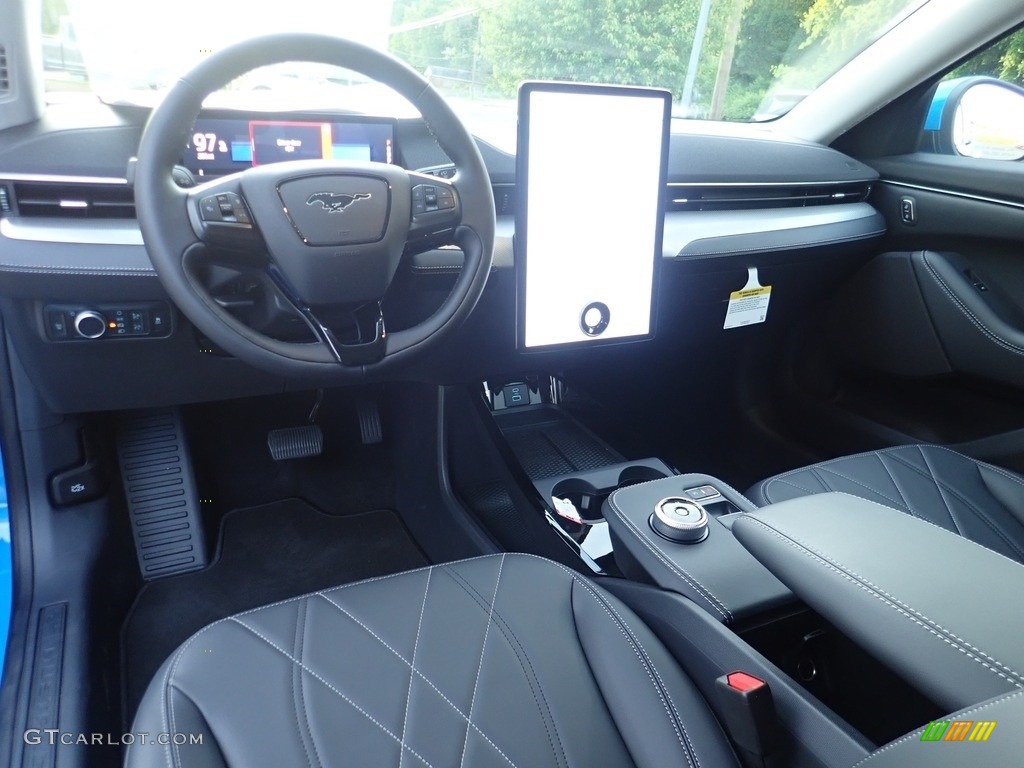 Black Onyx Interior 2022 Ford Mustang Mach-E Select eAWD Photo #144311241