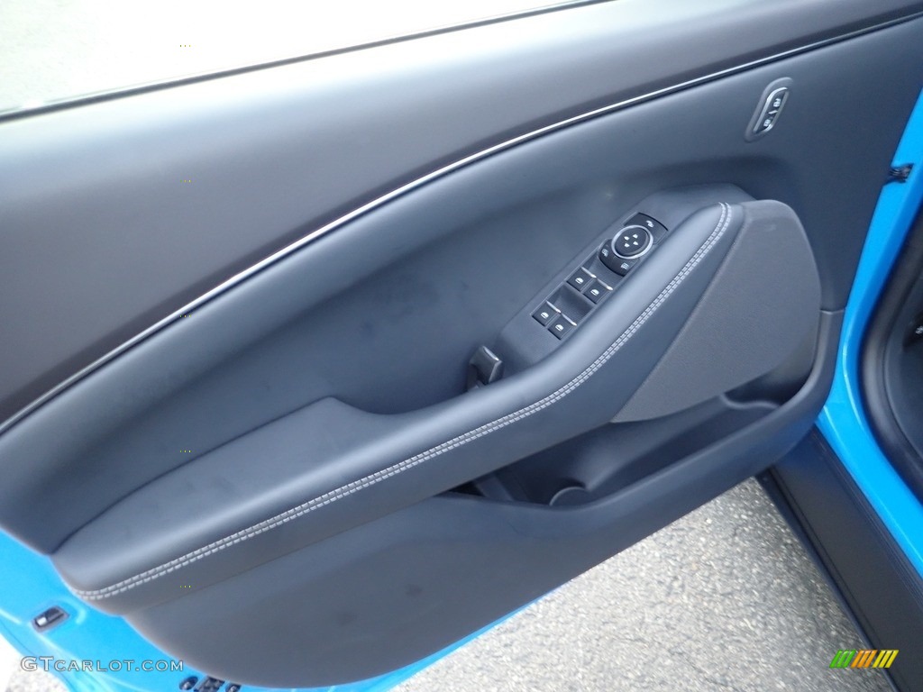 2022 Ford Mustang Mach-E Select eAWD Black Onyx Door Panel Photo #144311286