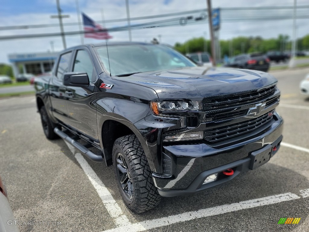 2019 Silverado 1500 LT Z71 Trail Boss Crew Cab 4WD - Black / Jet Black photo #3