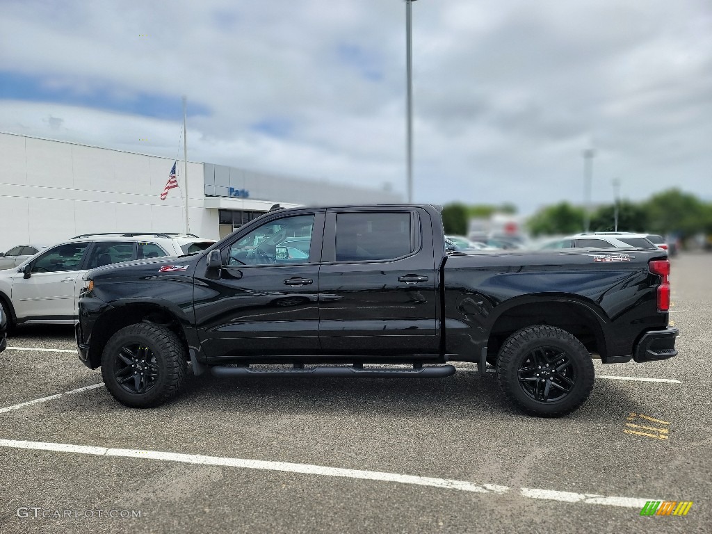 2019 Silverado 1500 LT Z71 Trail Boss Crew Cab 4WD - Black / Jet Black photo #11