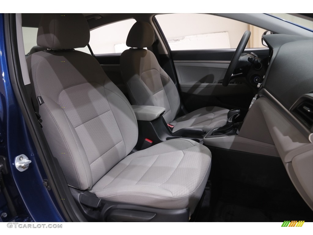 2019 Elantra SE - Lakeside Blue / Gray photo #15