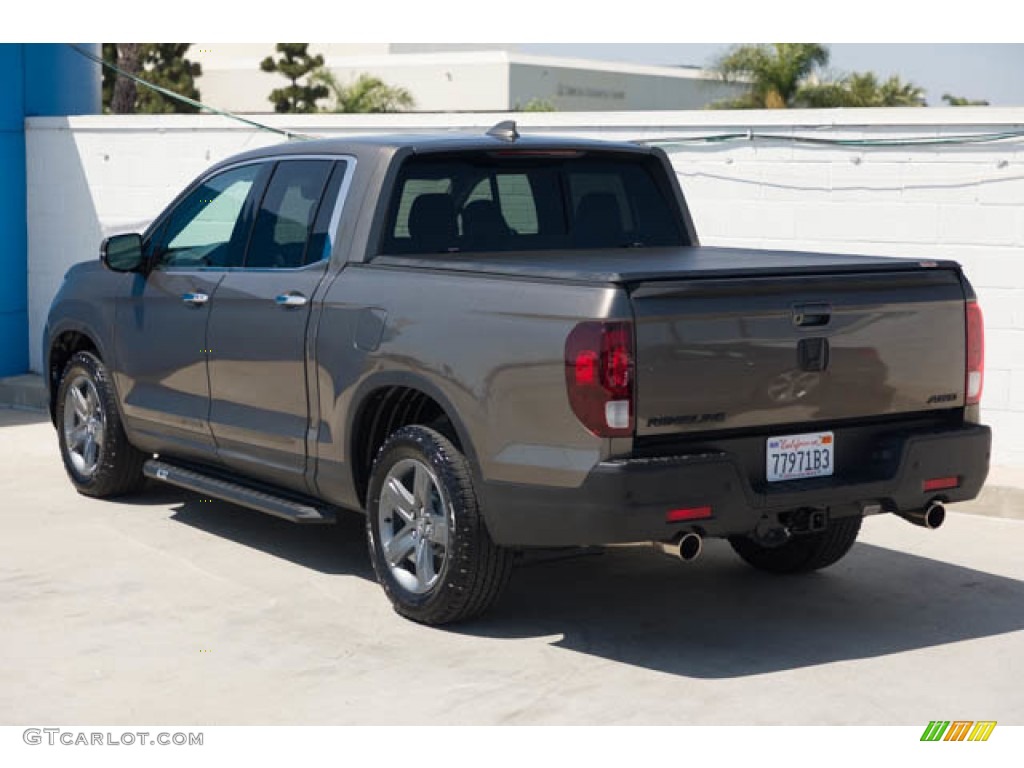 2021 Ridgeline RTL-E AWD - Pacific Pewter Metallic / Black photo #2