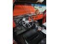 Black 1971 Chevrolet Blazer K5 4x4 Interior Color