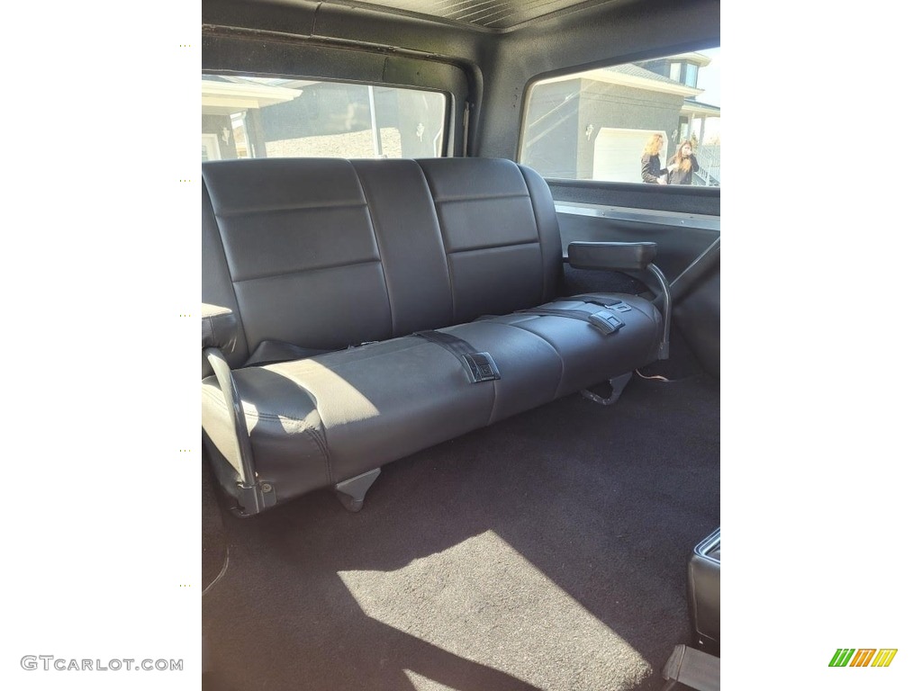 1971 Chevrolet Blazer K5 4x4 Rear Seat Photo #144313938
