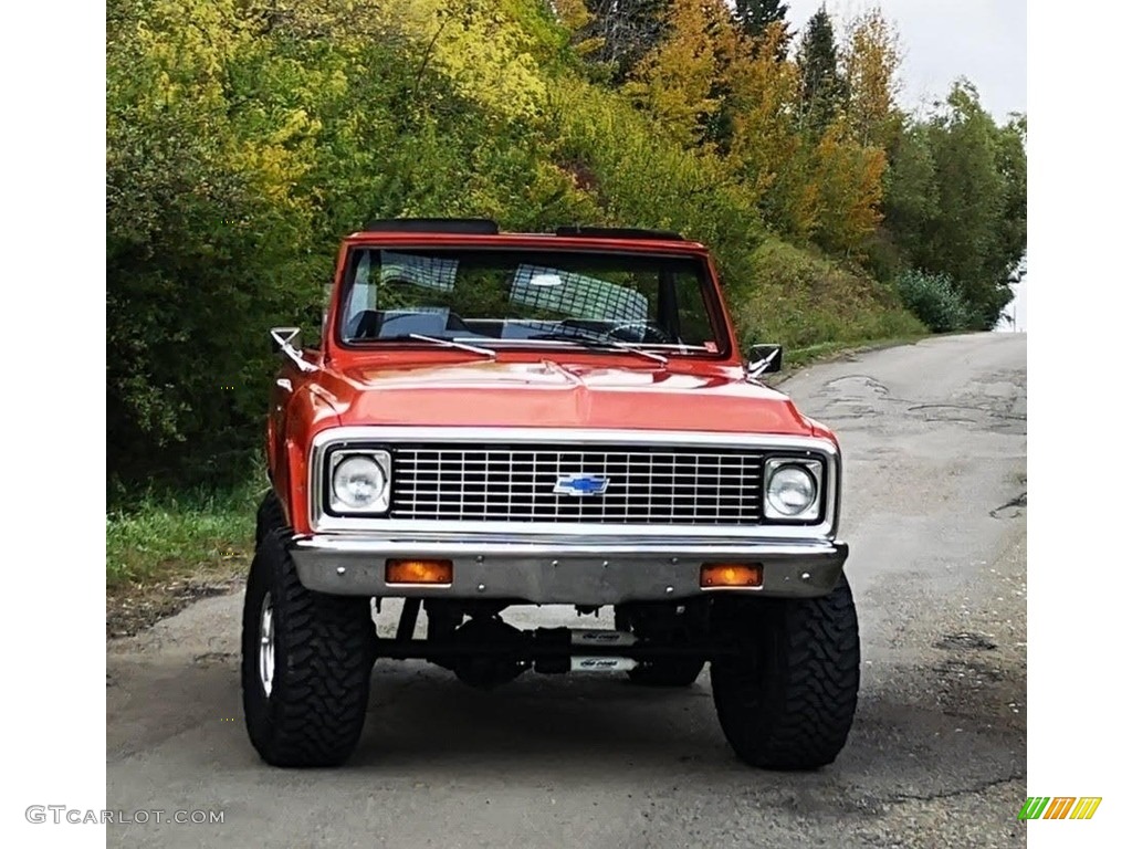 Orange 1971 Chevrolet Blazer K5 4x4 Exterior Photo #144313989