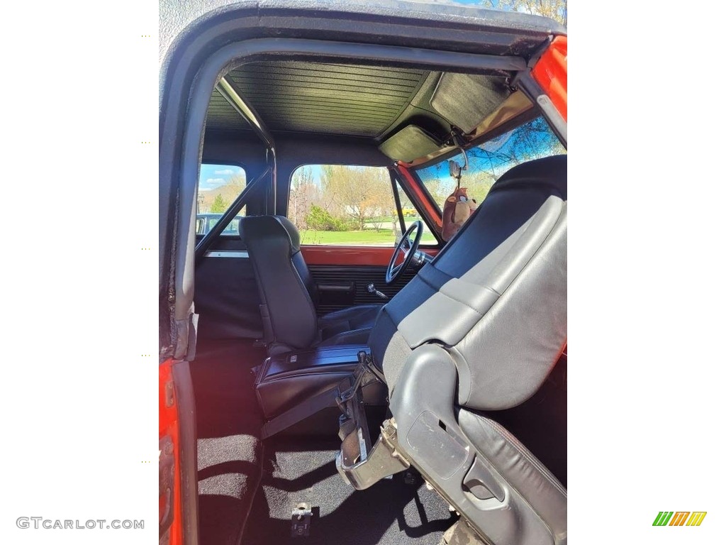 1971 Chevrolet Blazer K5 4x4 Front Seat Photo #144314099