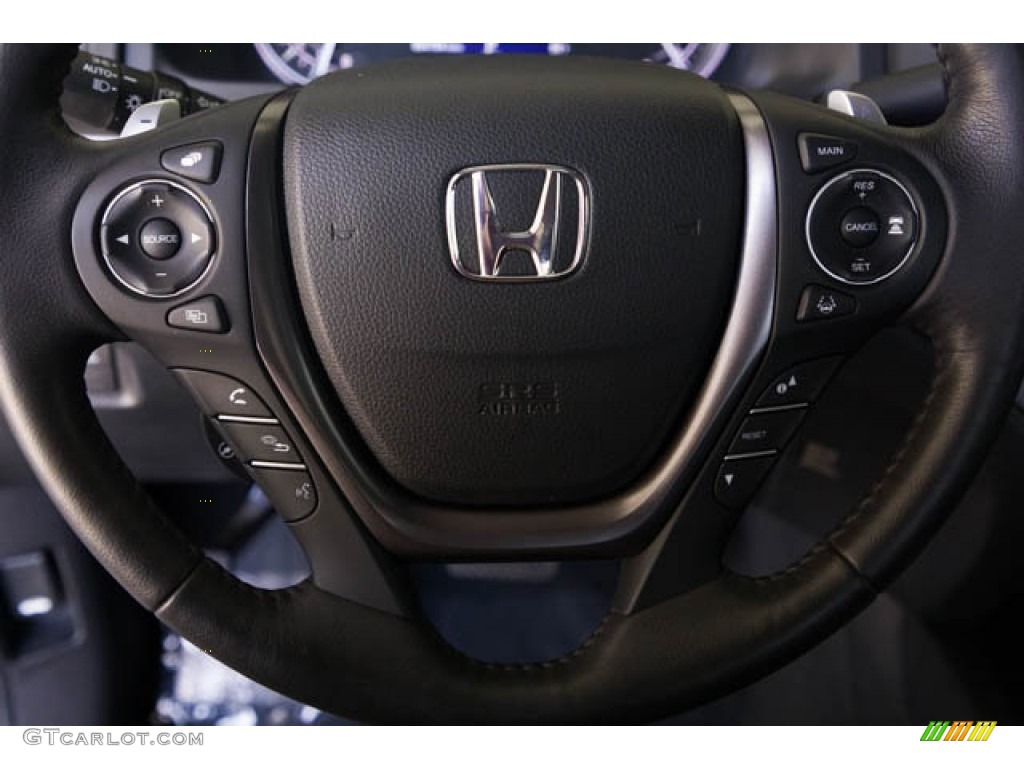 2021 Ridgeline RTL-E AWD - Pacific Pewter Metallic / Black photo #15