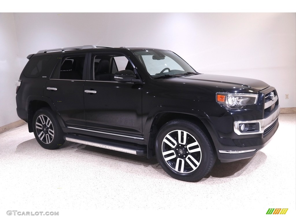 2020 4Runner Limited 4x4 - Midnight Black Metallic / Black photo #1