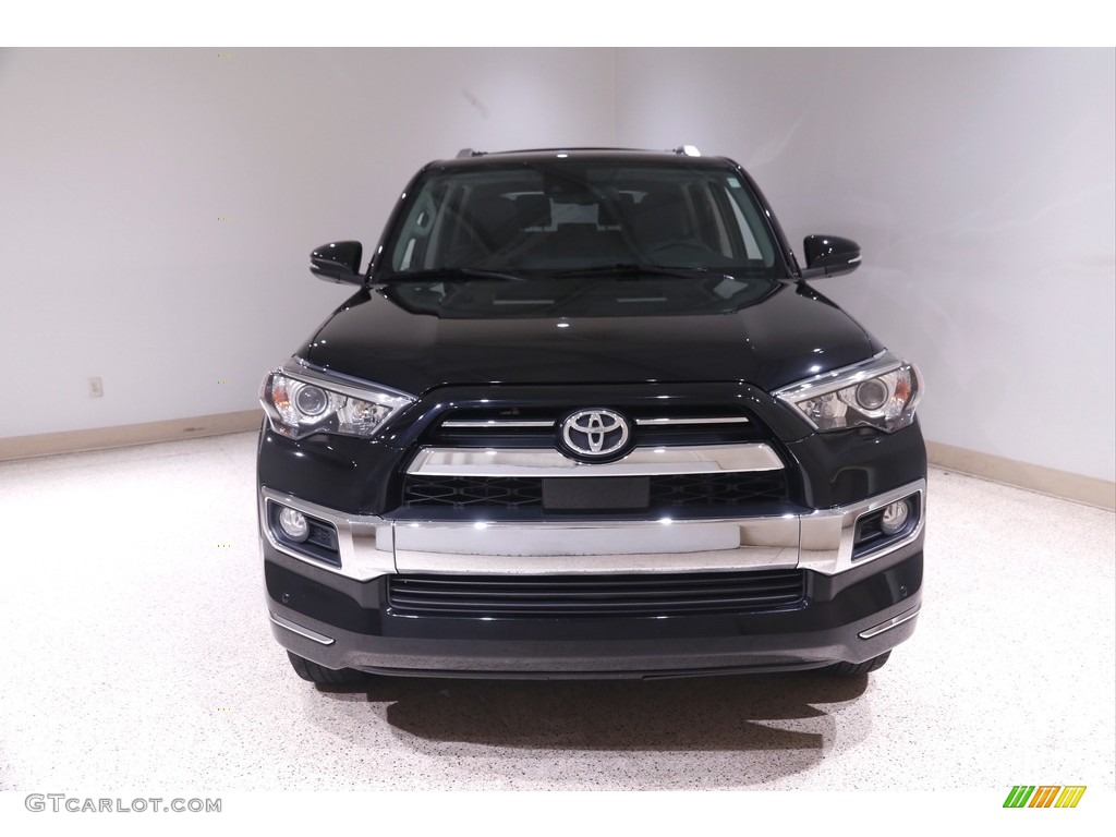 2020 4Runner Limited 4x4 - Midnight Black Metallic / Black photo #2