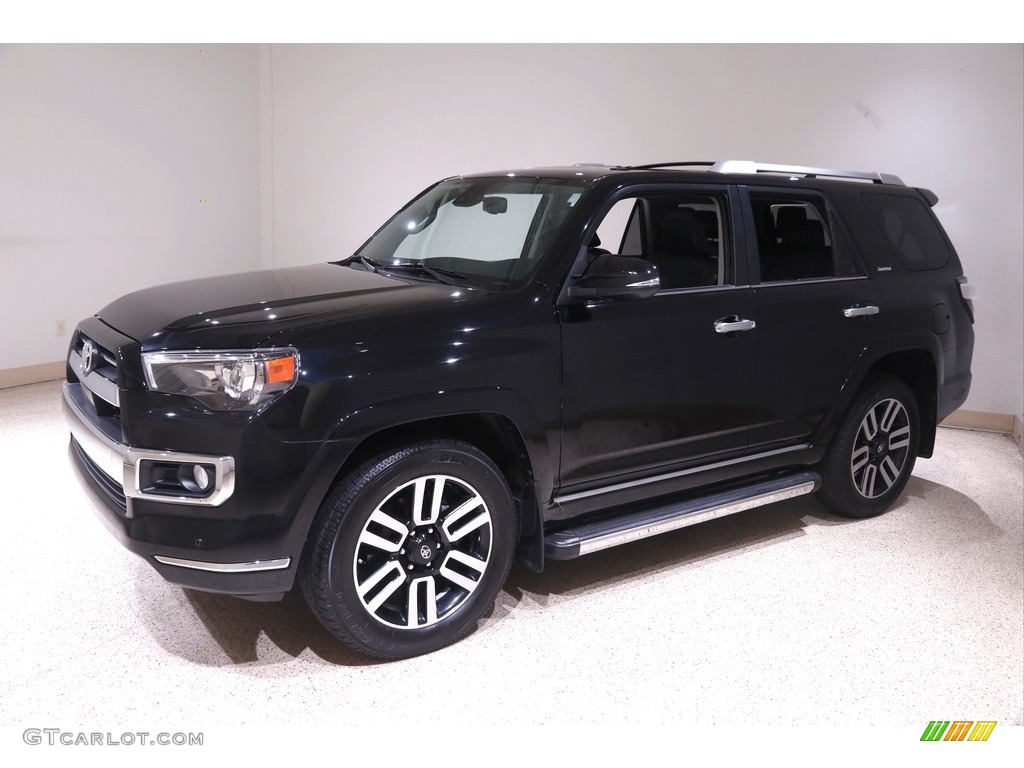 2020 4Runner Limited 4x4 - Midnight Black Metallic / Black photo #3