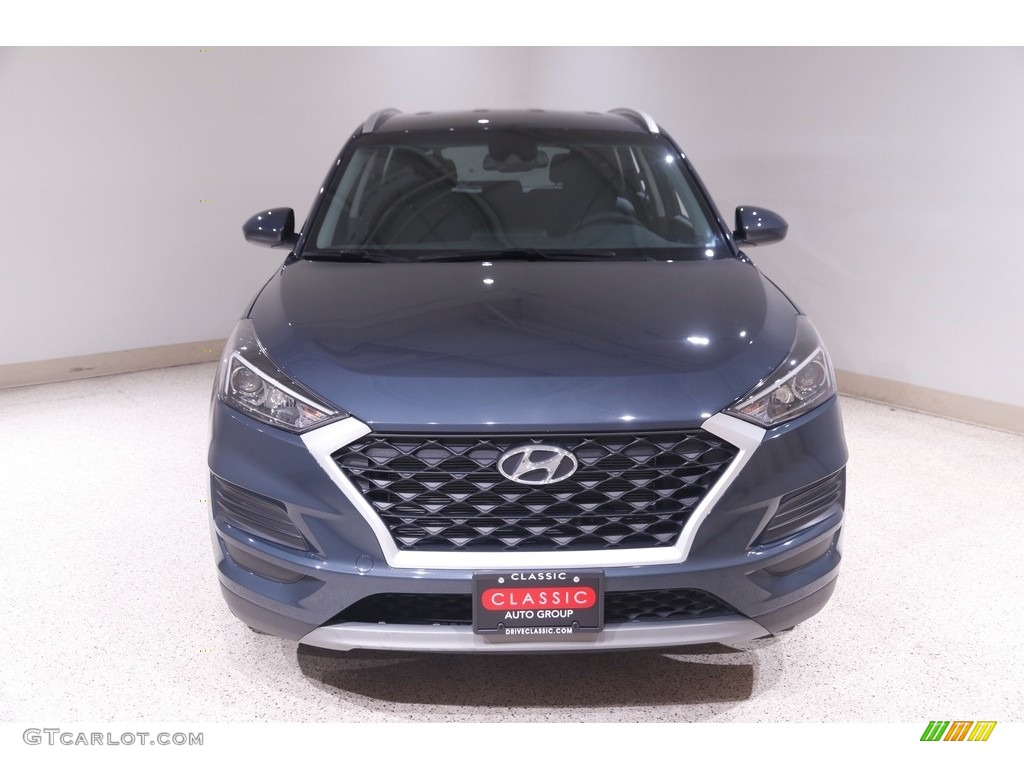 2019 Tucson SEL AWD - Dusk Blue / Black photo #2