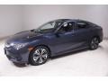 Cosmic Blue Metallic 2017 Honda Civic EX-T Sedan Exterior