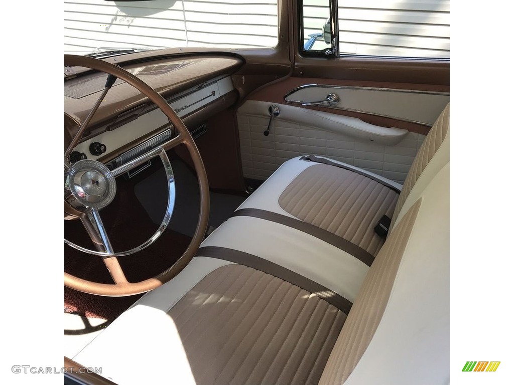 1956 Ford Parkland Country Squire Front Seat Photo #144314853