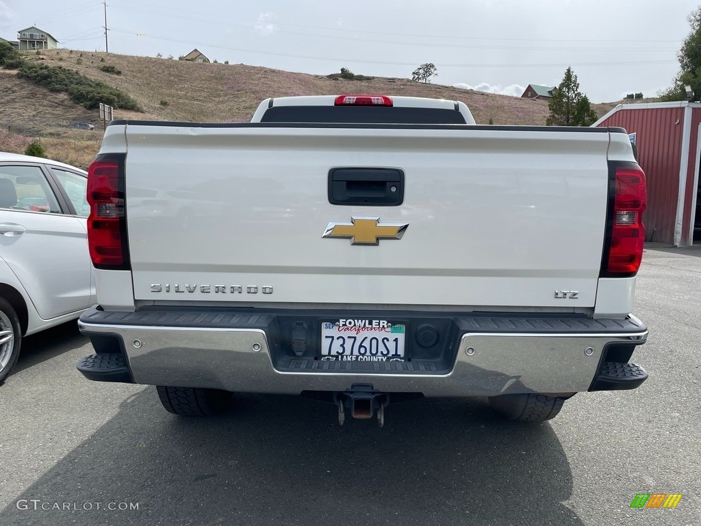 2014 Silverado 1500 LTZ Z71 Crew Cab 4x4 - White Diamond Tricoat / Cocoa/Dune photo #6