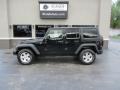 Black 2012 Jeep Wrangler Unlimited Sport 4x4