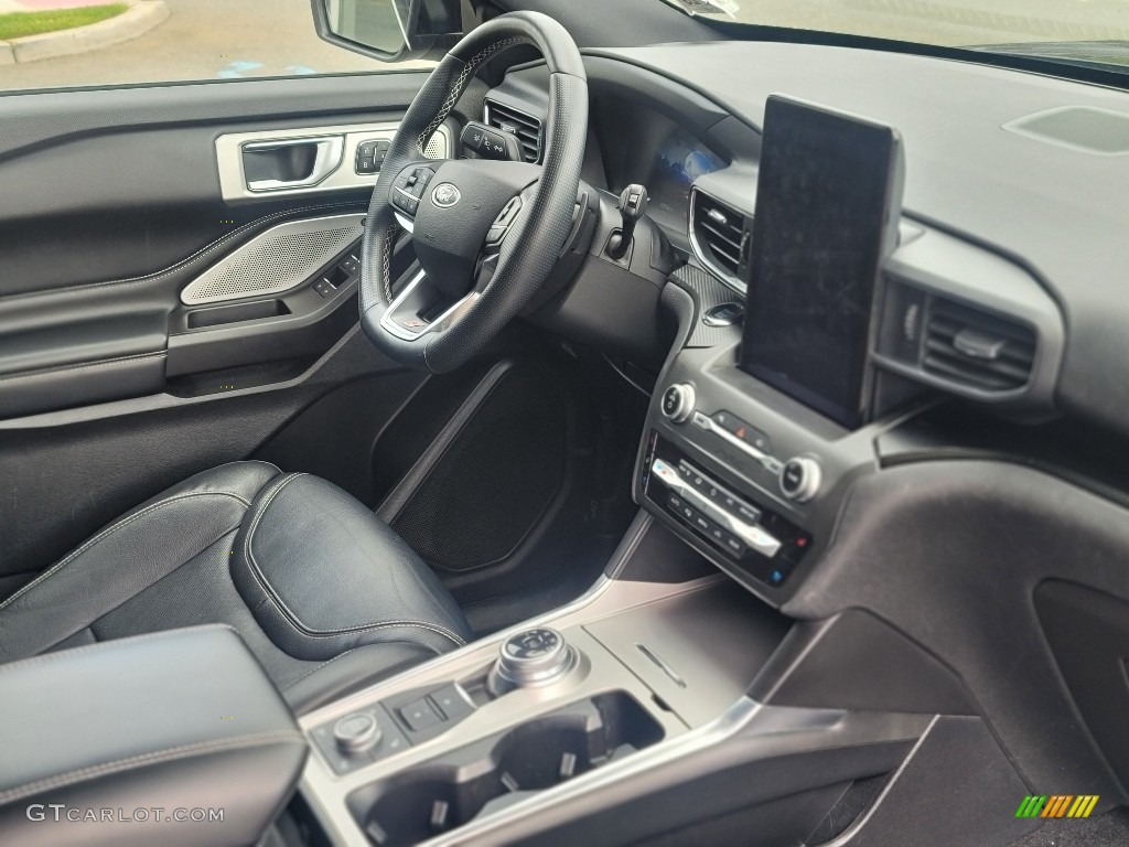 2020 Explorer ST 4WD - Agate Black Metallic / Ebony photo #5