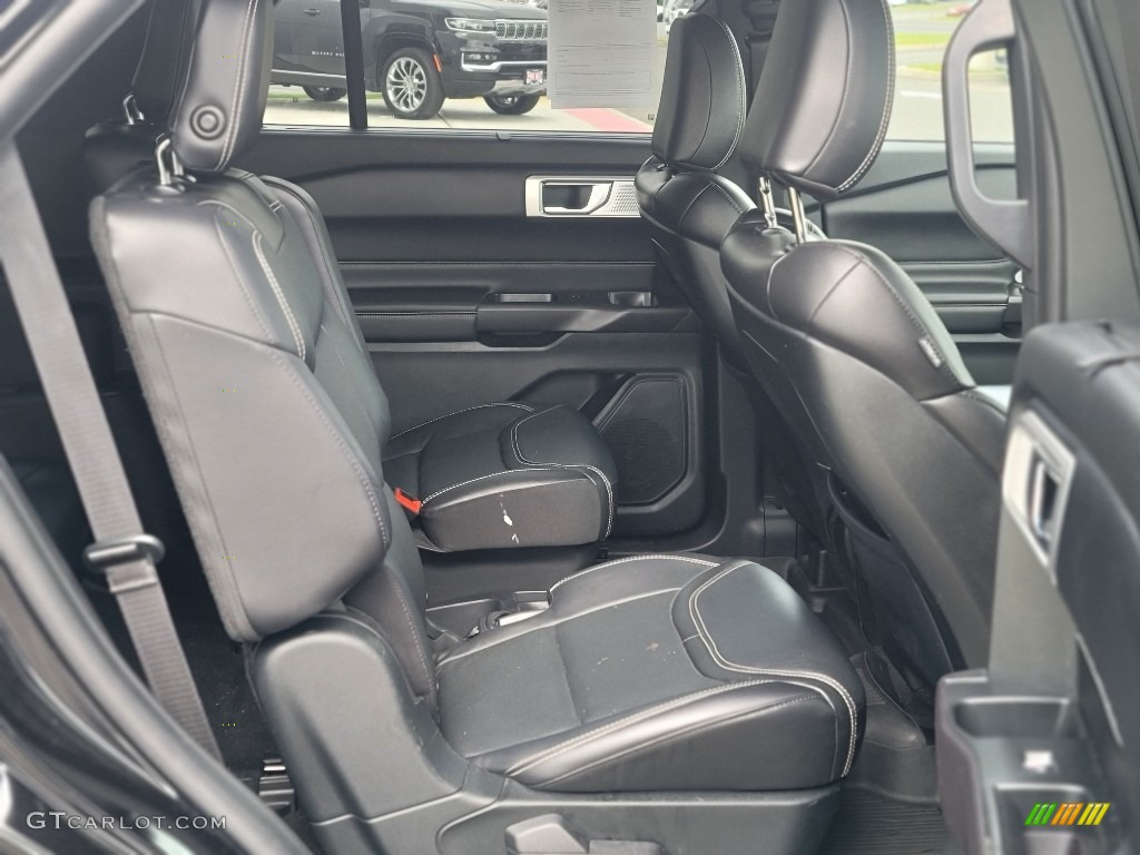 2020 Explorer ST 4WD - Agate Black Metallic / Ebony photo #6
