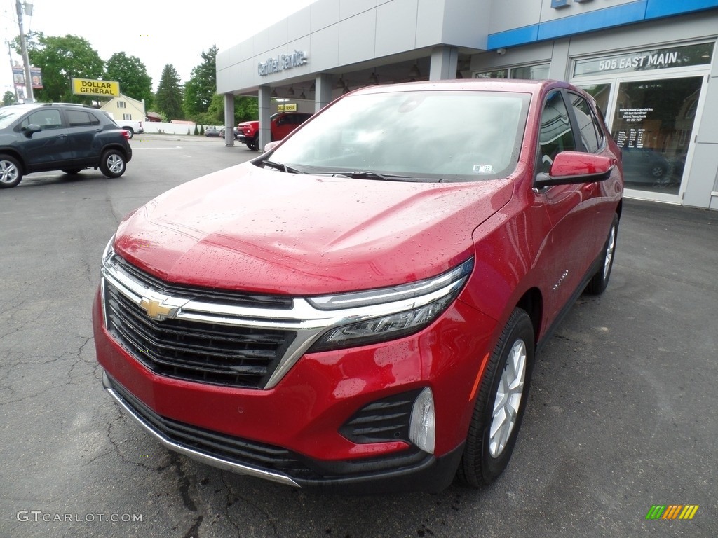 2022 Equinox LT AWD - Cherry Red Tintcoat / Jet Black photo #2