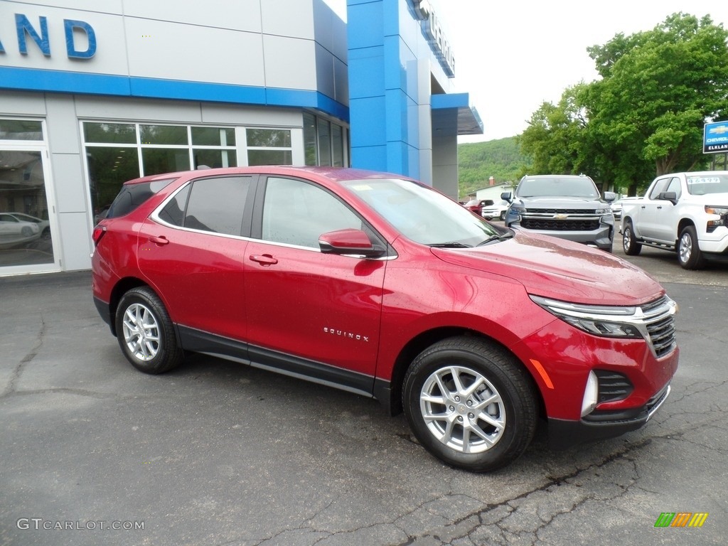 2022 Equinox LT AWD - Cherry Red Tintcoat / Jet Black photo #5