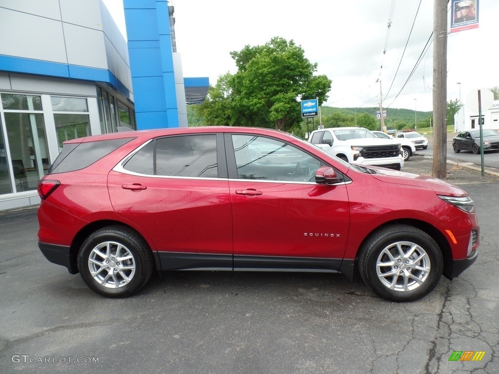2022 Equinox LT AWD - Cherry Red Tintcoat / Jet Black photo #6