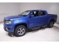 2018 Kinetic Blue Metallic Chevrolet Colorado Z71 Crew Cab 4x4  photo #3