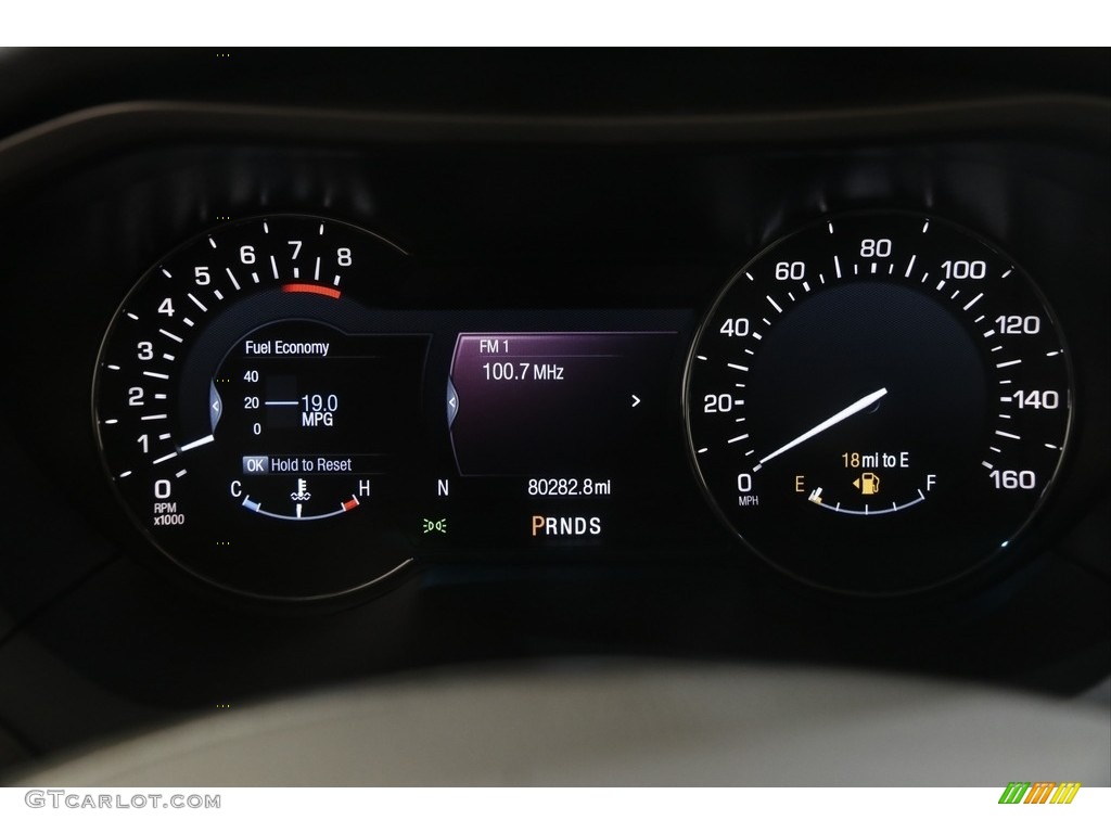 2016 Lincoln MKZ 3.7 AWD Gauges Photos