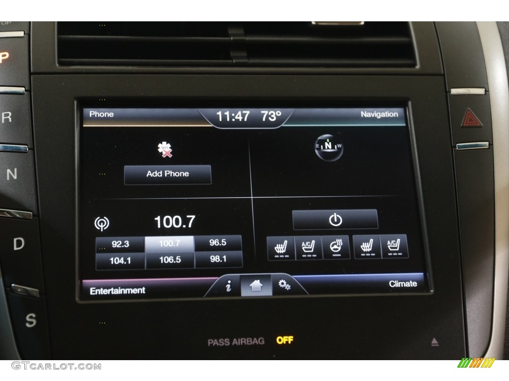 2016 Lincoln MKZ 3.7 AWD Controls Photo #144317733