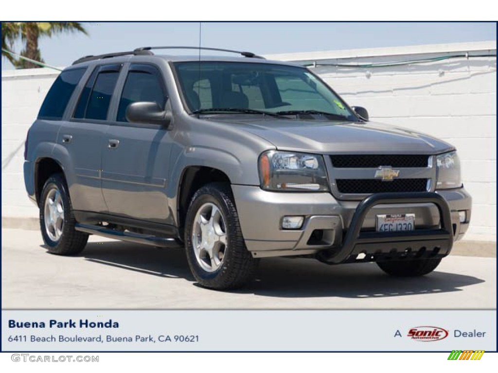 2009 TrailBlazer LT - Graystone Metallic / Gray photo #1