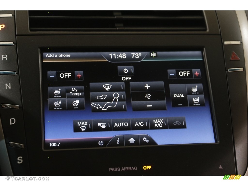 2016 Lincoln MKZ 3.7 AWD Controls Photo #144317772
