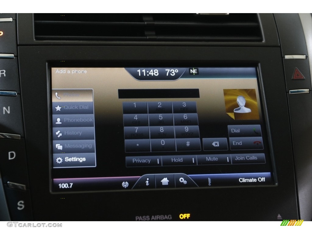 2016 Lincoln MKZ 3.7 AWD Controls Photos