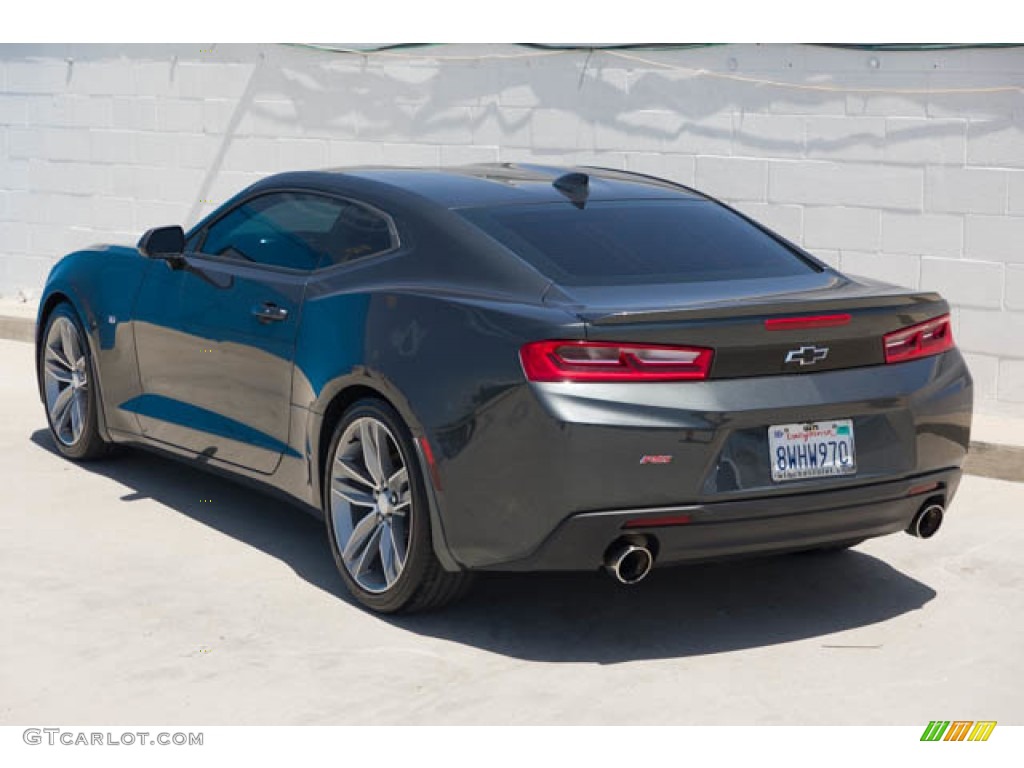 2017 Camaro LT Coupe - Nightfall Gray Metallic / Medium Ash Gray photo #2