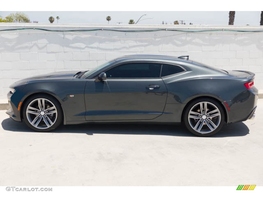 2017 Camaro LT Coupe - Nightfall Gray Metallic / Medium Ash Gray photo #8