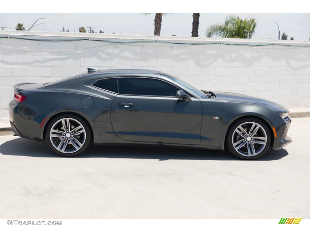 2017 Camaro LT Coupe - Nightfall Gray Metallic / Medium Ash Gray photo #12