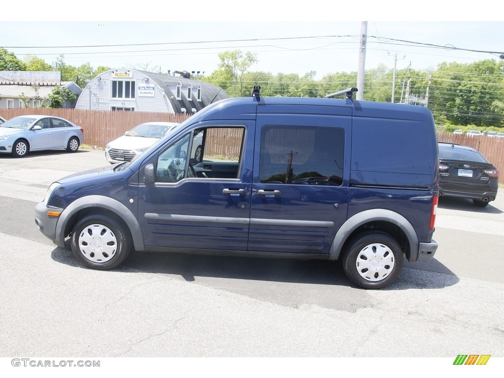 2010 Transit Connect XL Cargo Van - Dark Blue / Dark Gray photo #8