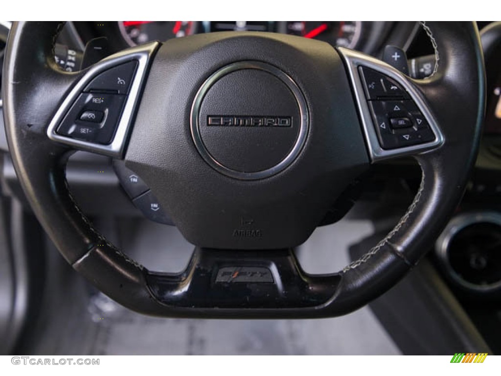 2017 Camaro LT Coupe - Nightfall Gray Metallic / Medium Ash Gray photo #13