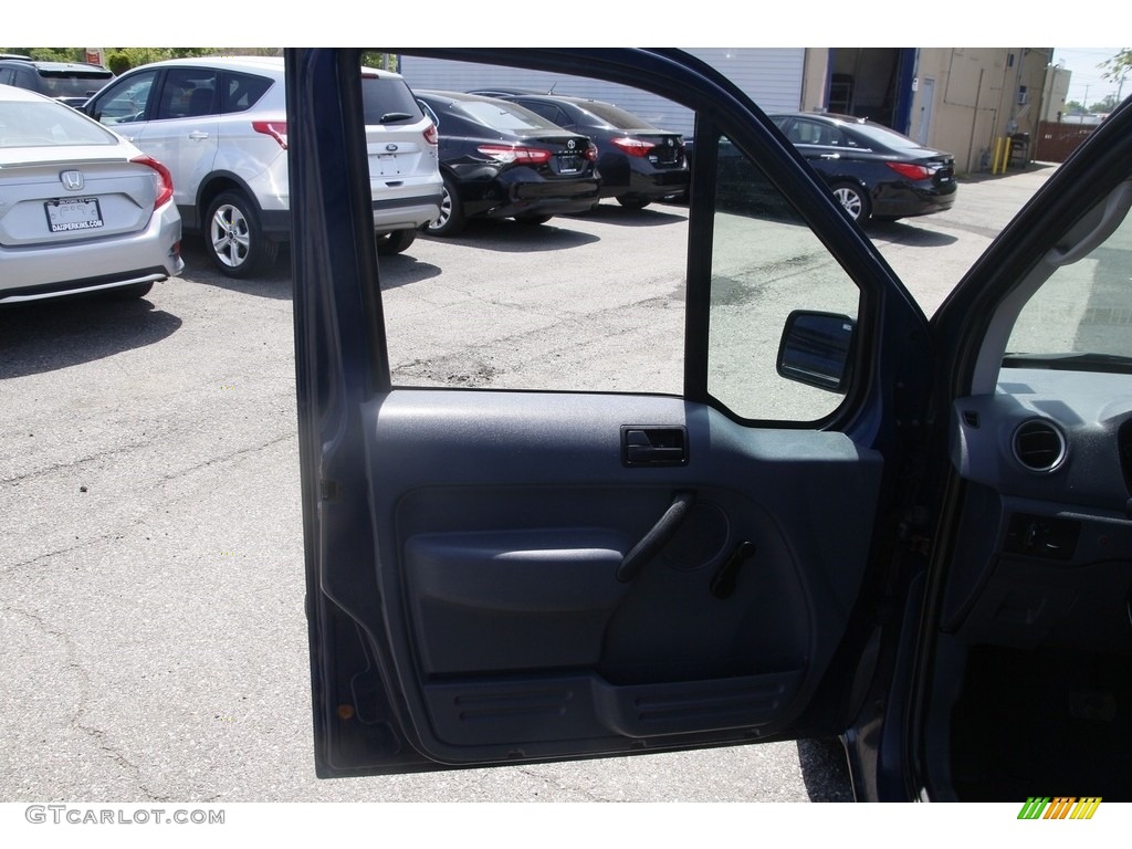 2010 Transit Connect XL Cargo Van - Dark Blue / Dark Gray photo #9