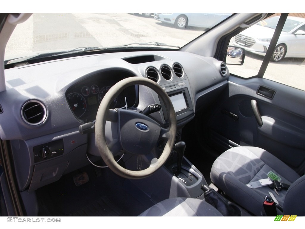 2010 Transit Connect XL Cargo Van - Dark Blue / Dark Gray photo #10