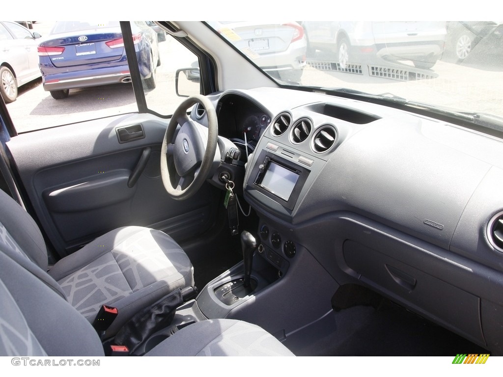 2010 Transit Connect XL Cargo Van - Dark Blue / Dark Gray photo #13
