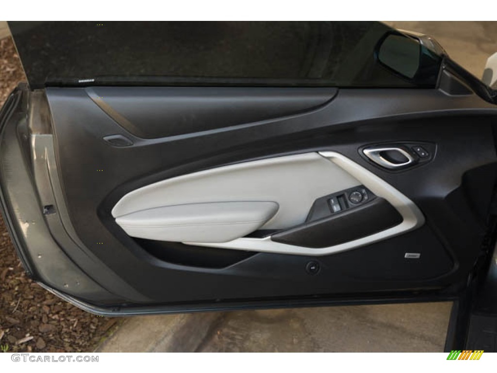 2017 Camaro LT Coupe - Nightfall Gray Metallic / Medium Ash Gray photo #22